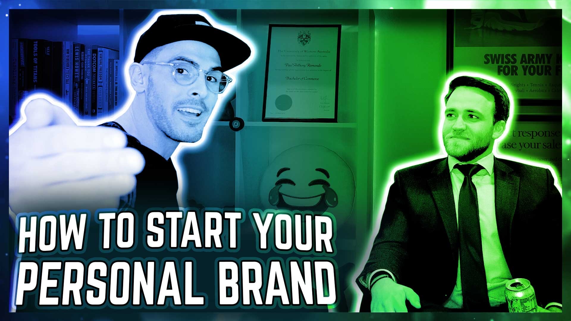 how to start a personal brand thumbnail | Paul Ramondo